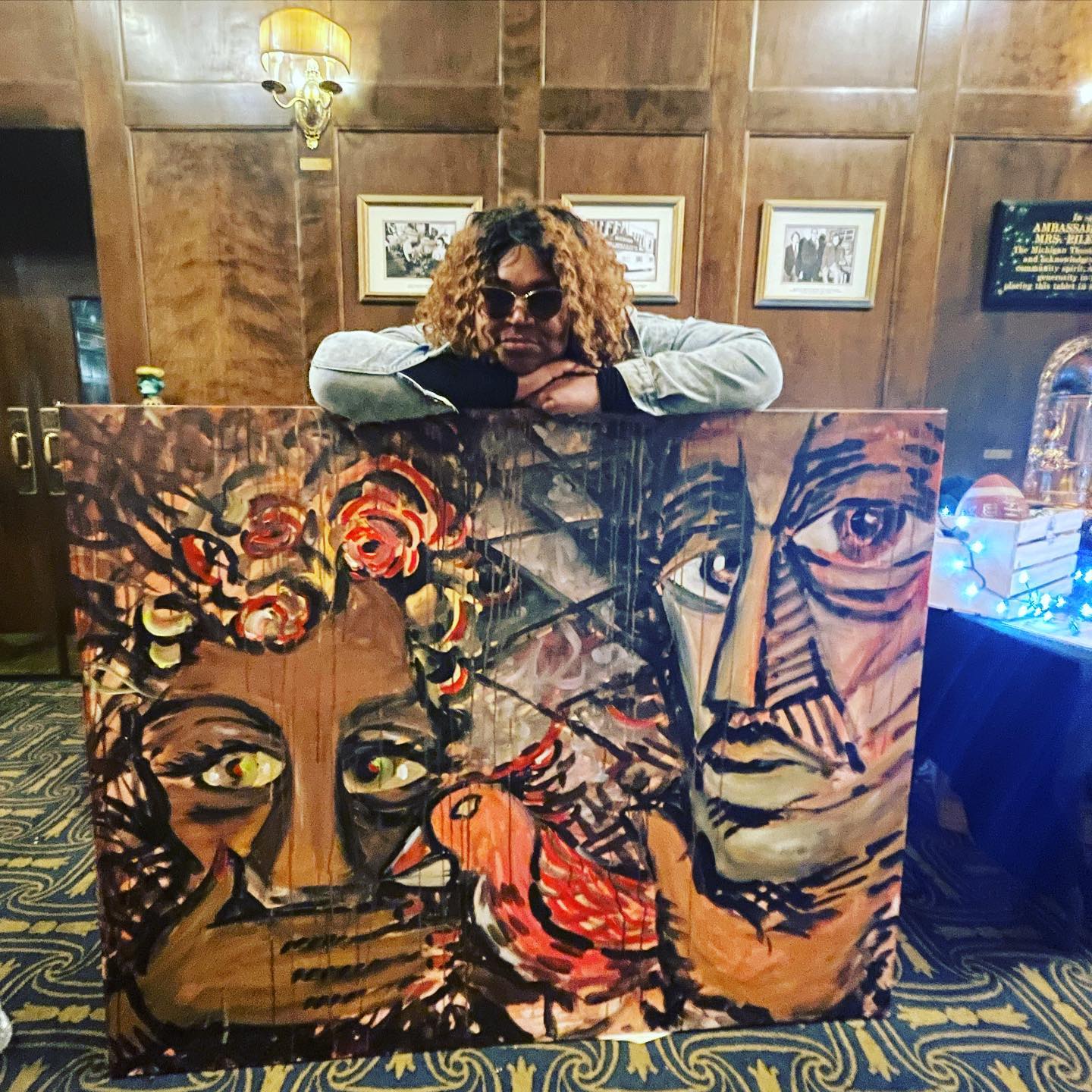 Acrylic Abstract Painting